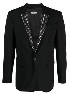 Dsquared2 пиджак с заклепками на лацканах