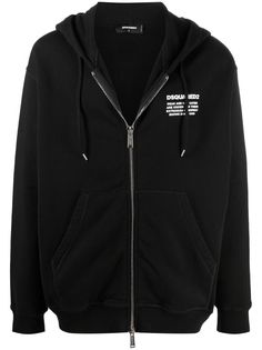 Dsquared2 худи на молнии с логотипом
