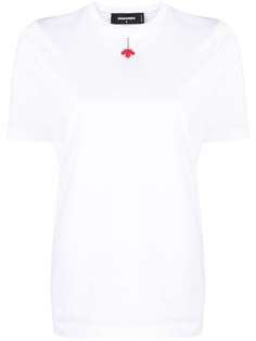 Dsquared2 футболка с принтом Maple Leaf