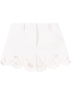 Ermanno Scervino шорты с английской вышивкой
