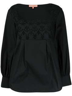 Ermanno Scervino блузка с английской вышивкой