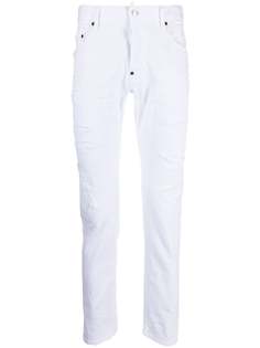 Dsquared2 джинсы с нашивкой-логотипом