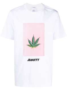 MOUTY футболка с аппликацией логотипа