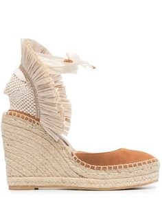 Sergio Rossi эспадрильи на танкетке