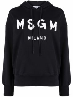 MSGM худи оверсайз с логотипом