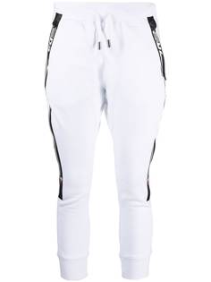 Dsquared2 укороченные спортивные брюки с логотипом