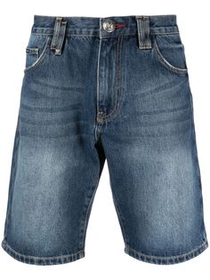 Philipp Plein джинсовые шорты Bermuda St. Tropez