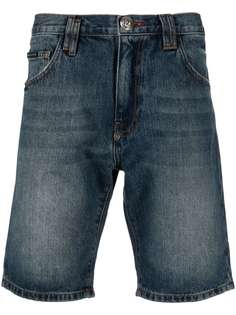 Philipp Plein джинсовые шорты Istitutional St. Tropez Fit