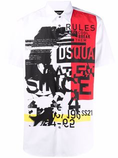 Dsquared2 футболка с графичным принтом