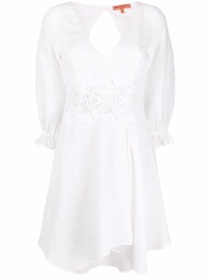 Ermanno Scervino платье с английской вышивкой