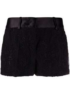Ermanno Scervino шорты с цветочной вышивкой