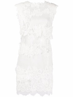 Ermanno Scervino платье мини с кружевом
