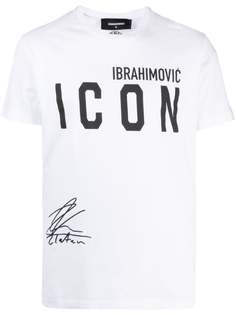 Dsquared2 футболка с принтом Icon из коллаборации с Zlatan Ibrahimovic