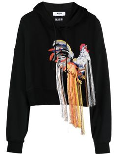 MSGM худи с вышивкой