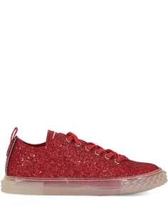Giuseppe Zanotti кроссовки Blabber с блестками