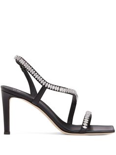 Giuseppe Zanotti босоножки с кристаллами