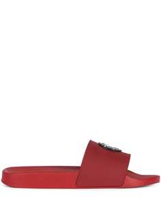 Giuseppe Zanotti шлепанцы с логотипом