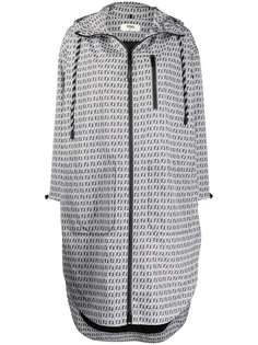 Fendi плащ с логотипом FF