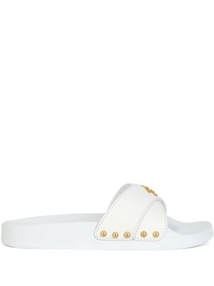 Giuseppe Zanotti шлепанцы Seki с заклепками