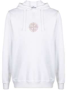 Stone Island худи с вышитым логотипом
