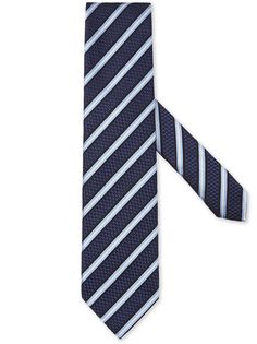 Ermenegildo Zegna галстук в полоску