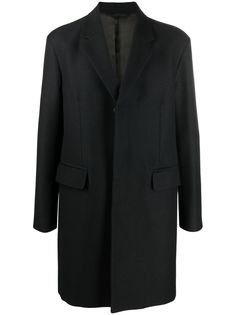 Acne Studios однобортное пальто с заостренными лацканами