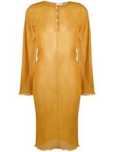 Acne Studios полупрозрачное платье