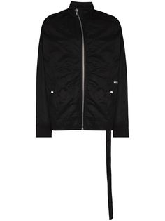 Rick Owens DRKSHDW бомбер с косой молнией