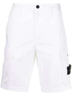 Stone Island шорты карго с нашивкой-логотипом