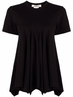 Comme Des Garçons футболка с асимметричным подолом