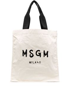 MSGM сумка-тоут с логотипом