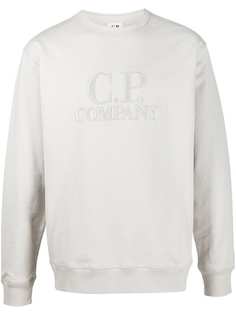C.P. Company толстовка с вышитым логотипом