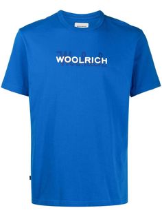 Woolrich футболка с логотипом