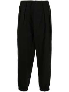 Yohji Yamamoto брюки со складками