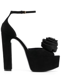 Saint Laurent босоножки Jodie на платформе