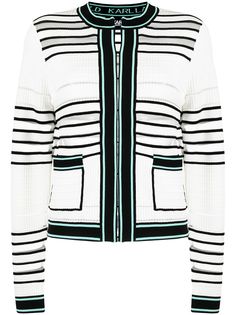 Karl Lagerfeld кардиган в полоску