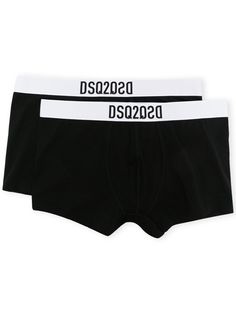Dsquared2 комплект из двух боксеров с логотипом
