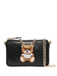 Moschino сумка через плечо с вышивкой Teddy
