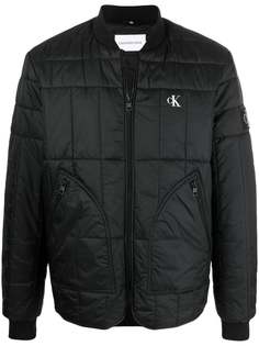Calvin Klein Jeans пуховик с логотипом