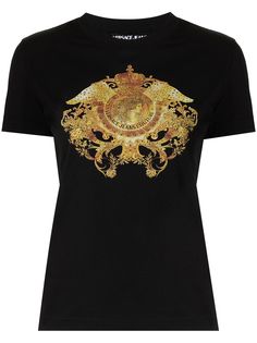 Versace Jeans Couture футболка с графичным принтом