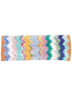Missoni повязка на голову с узором зигзаг