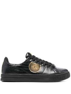 Versace Jeans Couture кеды с нашивкой-логотипом