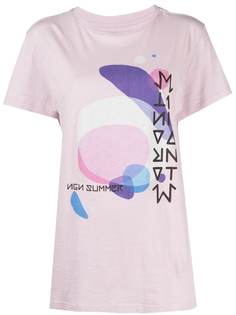 Isabel Marant футболка с абстрактным принтом