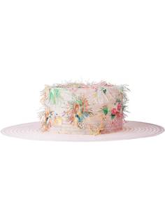 Maison Michel шляпа Lana с аппликацией
