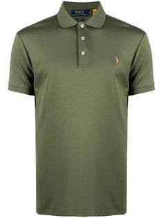 Polo Ralph Lauren рубашка поло с вышивкой Pony