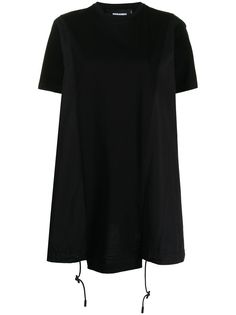 Dsquared2 платье-футболка с кулиской