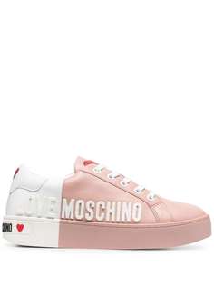 Love Moschino кеды в стиле колор-блок
