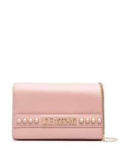 Love Moschino сумка через плечо с заклепками