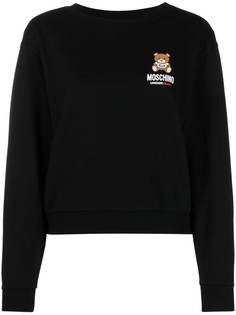 Moschino толстовка Underband с логотипом