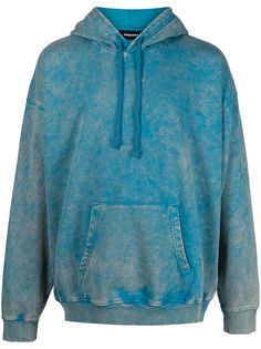 Diesel худи с выбеленным эффектом